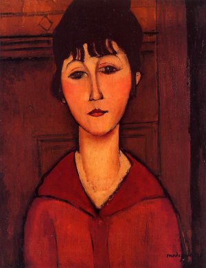 Amedeo Modigliani, Head of a Young Girl Art