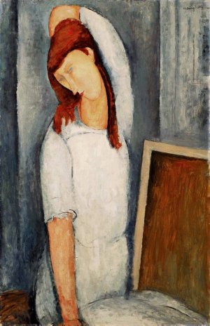 , Jeanne Hebuterne, Left Arm Behind Her Head Art