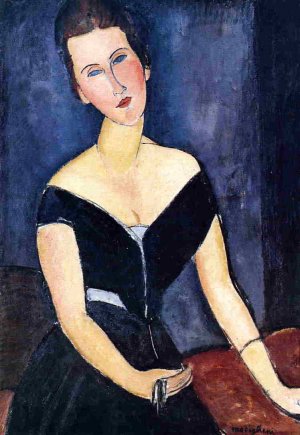 Amedeo Modigliani, Madame Georges van Muyden Art