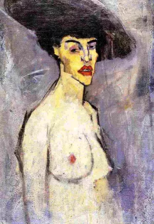 Nude with Hat