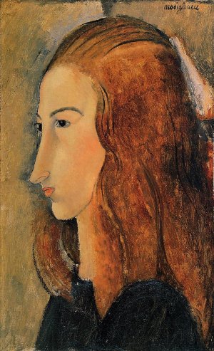 , Portrait of Jeanne Hebuterne 2 Art