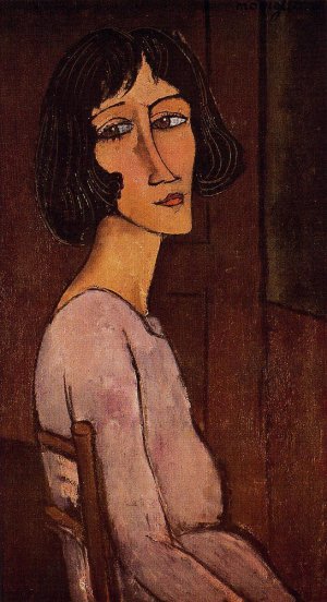 Amedeo Modigliani, Portrait of Marguerite Art