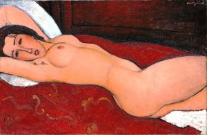 Amedeo Modigliani, Reclining Nude Art