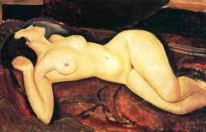 , Recumbent Nude Art