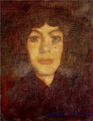 Woman's Head with Beauty Spot